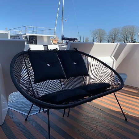 Apartamento Amber Houseboat Świnoujście Exterior foto