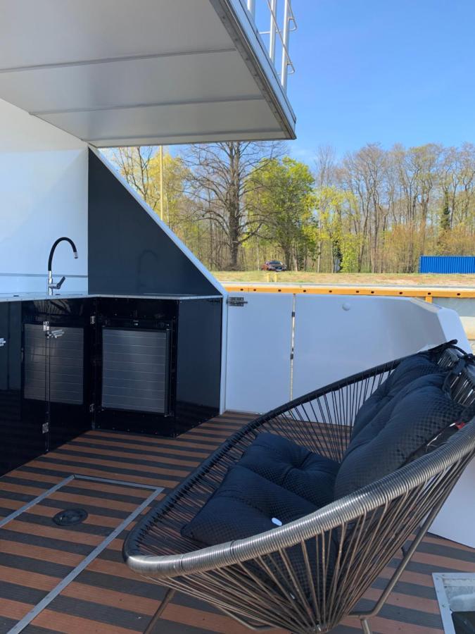 Apartamento Amber Houseboat Świnoujście Exterior foto